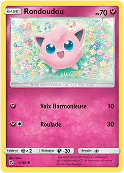 Carte Pokémon Rondoudou #41 — Destinées Occultes