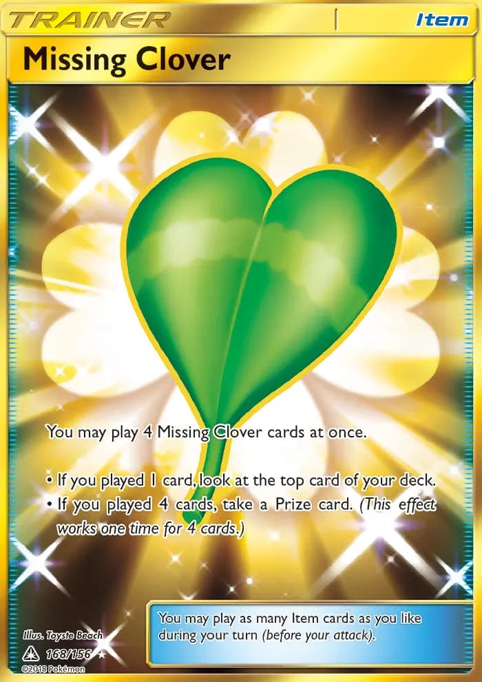Missing Clover #168 — Ultra Prism