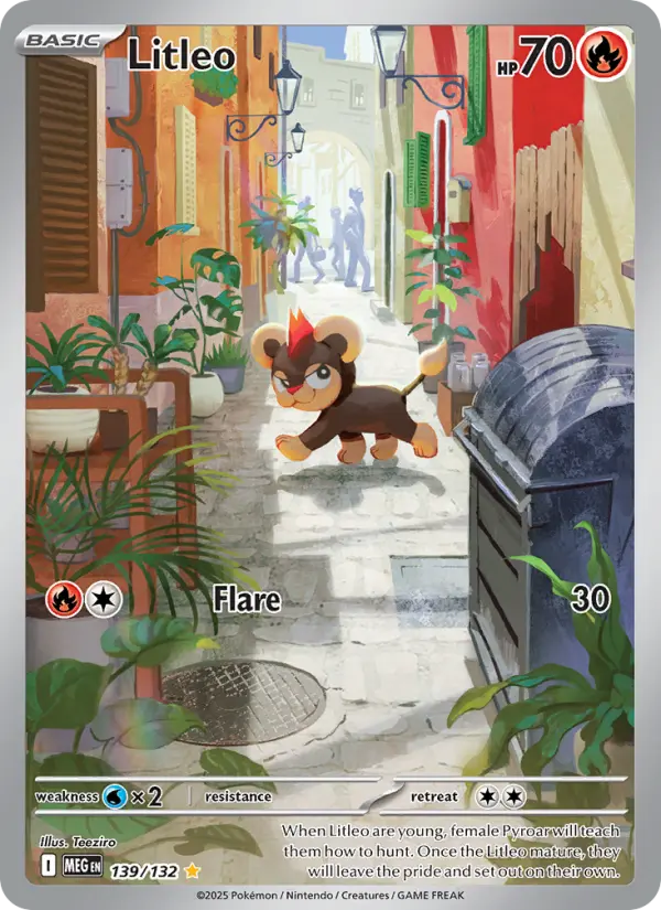 Carte Pokémon Hélionceau #139 — Méga-Évolution