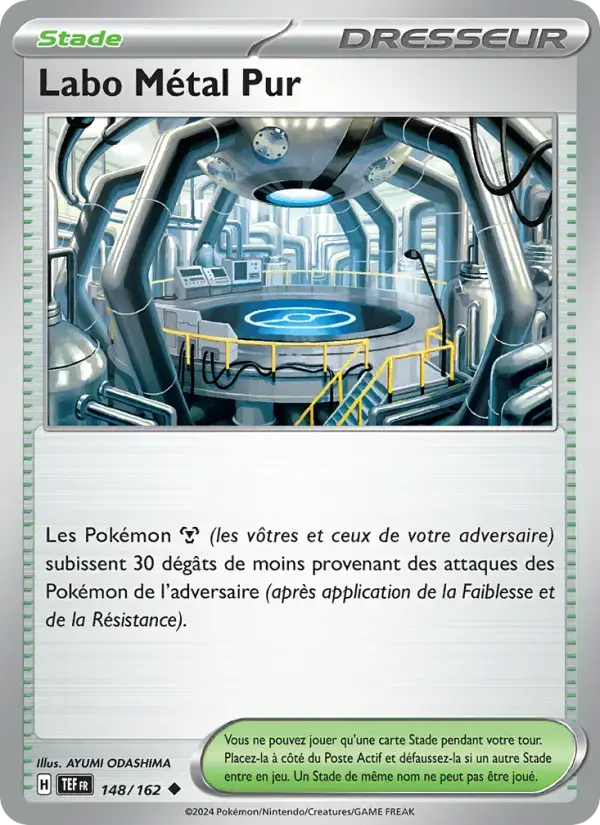 Carte Pokémon Labo Métal Pur #148 — Forces Temporelles