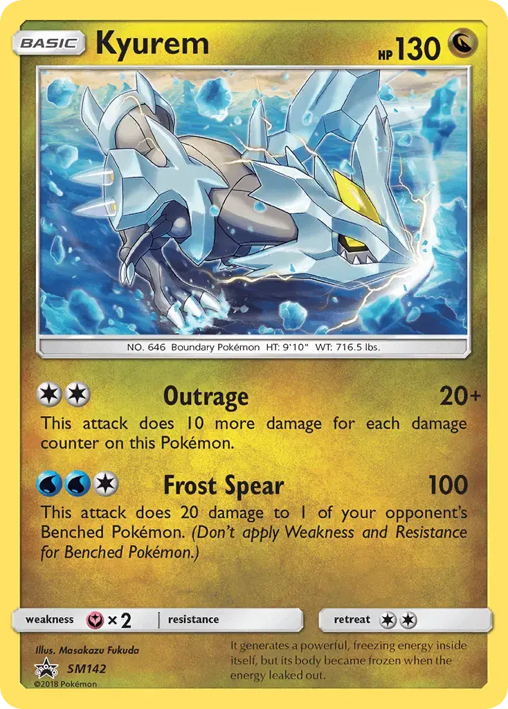 Kyurem #SM142 — Sun & Moon Promos