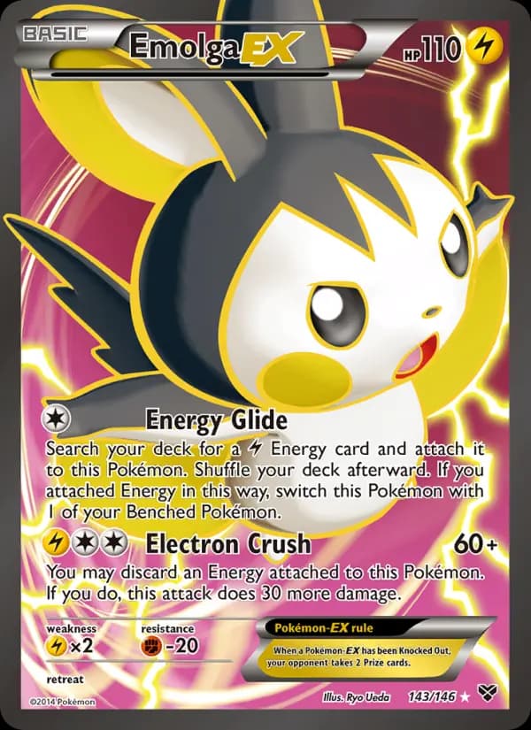 Emolga EX #143 — XY
