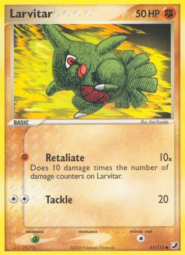 Larvitar #61 — Unseen Forces