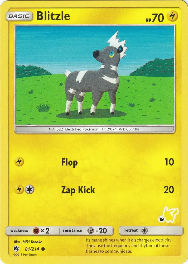 Blitzle #Pikachu 19 — Battle Academy 2020