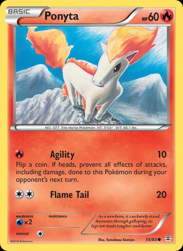 Ponyta #14 — Generations