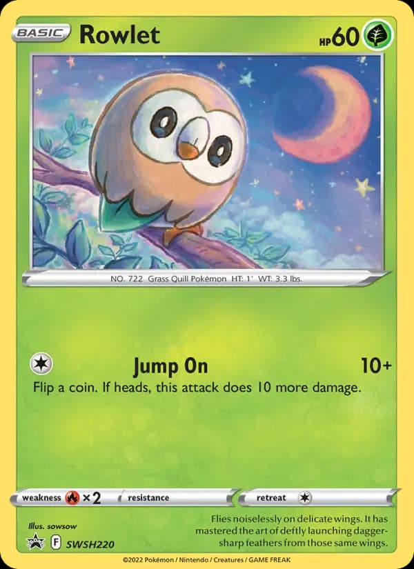 Rowlet #SWSH220 — Sword & Shield Promos