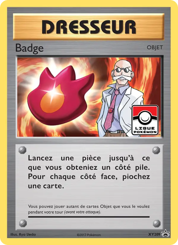 Carte Pokémon Badge #XY209 — Promos X&Y