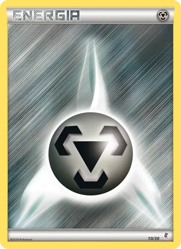 Carte Pokémon Metal Energy #10 — Kit du Dresseur XY (Scalproie)