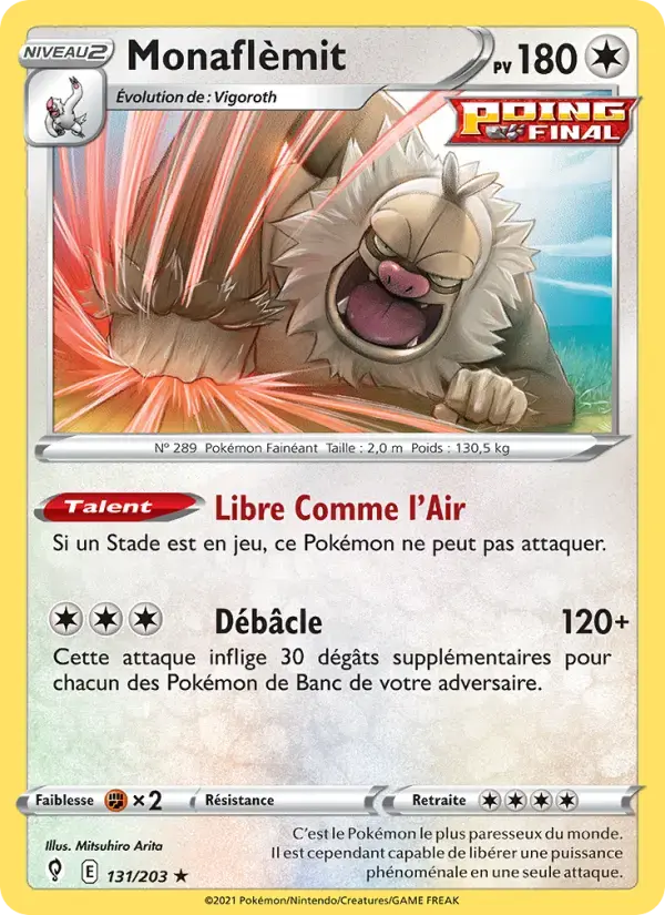 Carte Pokémon Monaflèmit #131 — Évolution Céleste