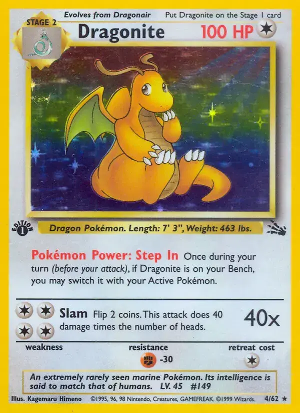 Dragonite #4 — Fossil