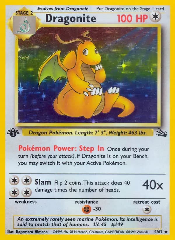 Dragonite #4 — Fossil
