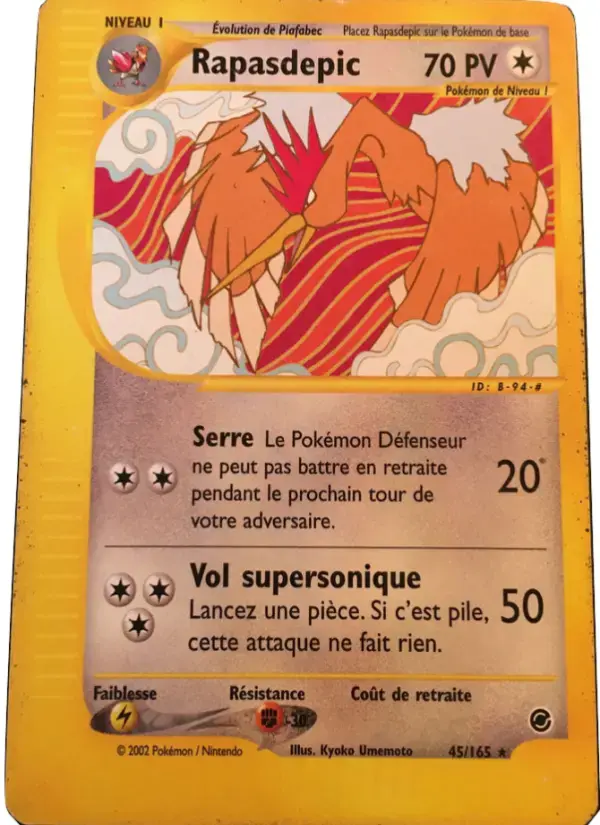 Carte Pokémon Rapasdepic #45 — Expédition