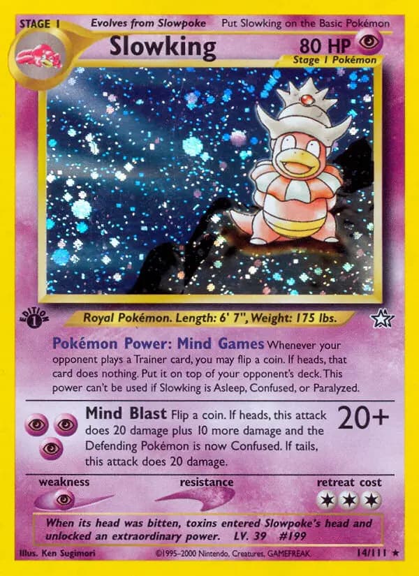 Slowking #14 — Neo Genesis
