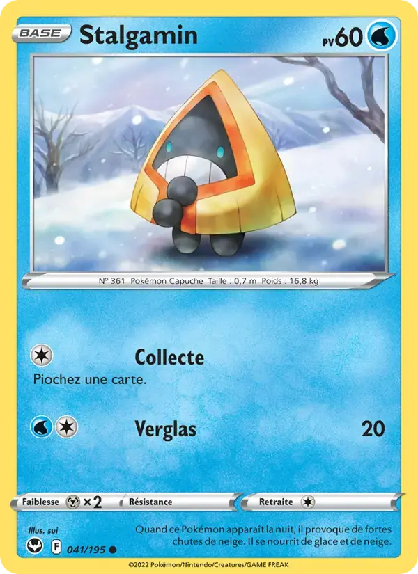 Carte Pokémon Stalgamin #041 — Tempête Argentée