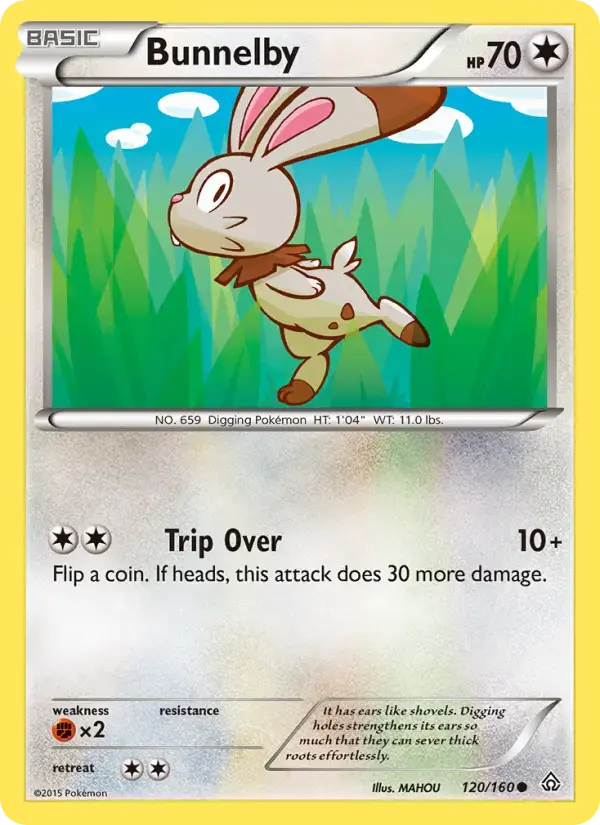 Bunnelby #120 — Primal Clash