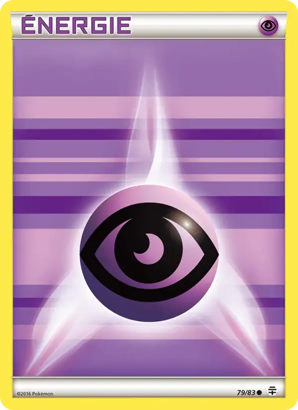 Carte Pokémon Énergie Psychic de base #79 — Générations