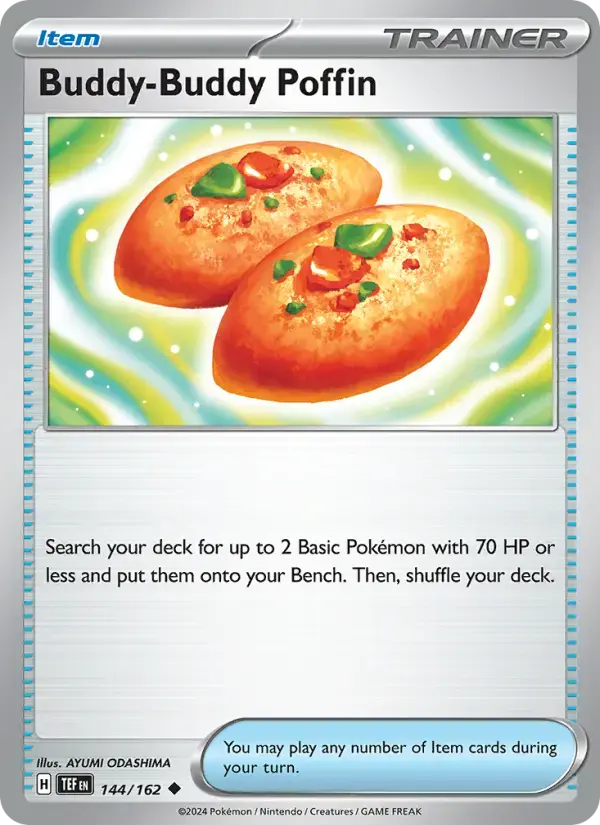 Carte Pokémon Buddy-Buddy Poffin #id-a2b6a18457 — Promos Asie du Sud-Est