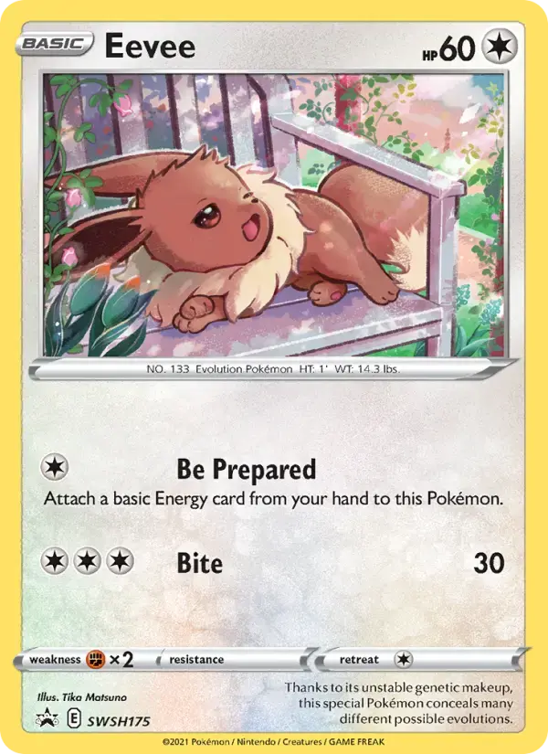 Eevee #SWSH175 — Sword & Shield Promos