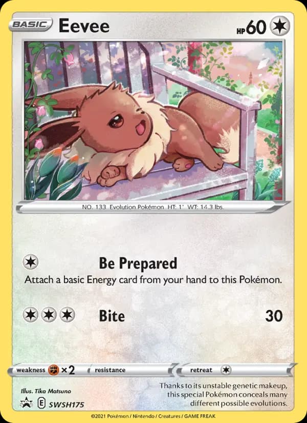 Eevee #SWSH175 — Sword & Shield Promos