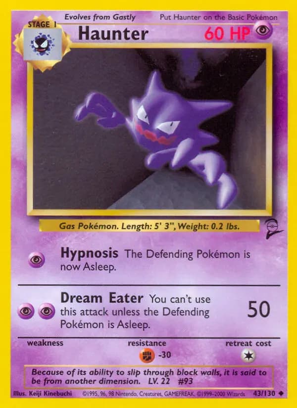 Haunter #43 — Base Set 2