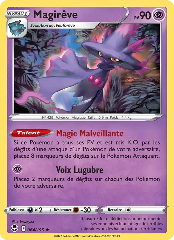 Carte Pokémon Magirêve #064 — Tempête Argentée