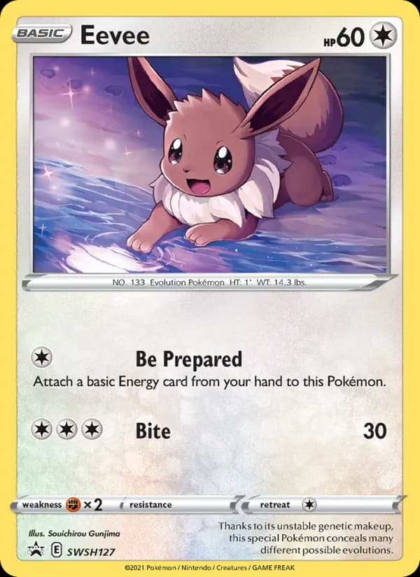 Eevee #SWSH127 — Sword & Shield Promos