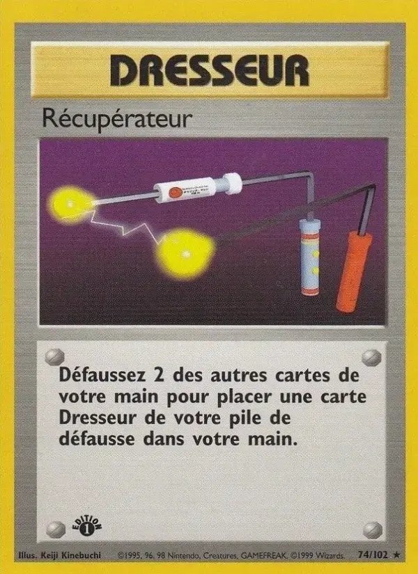 Carte Pokémon Récupérateur #74 — Set de Base