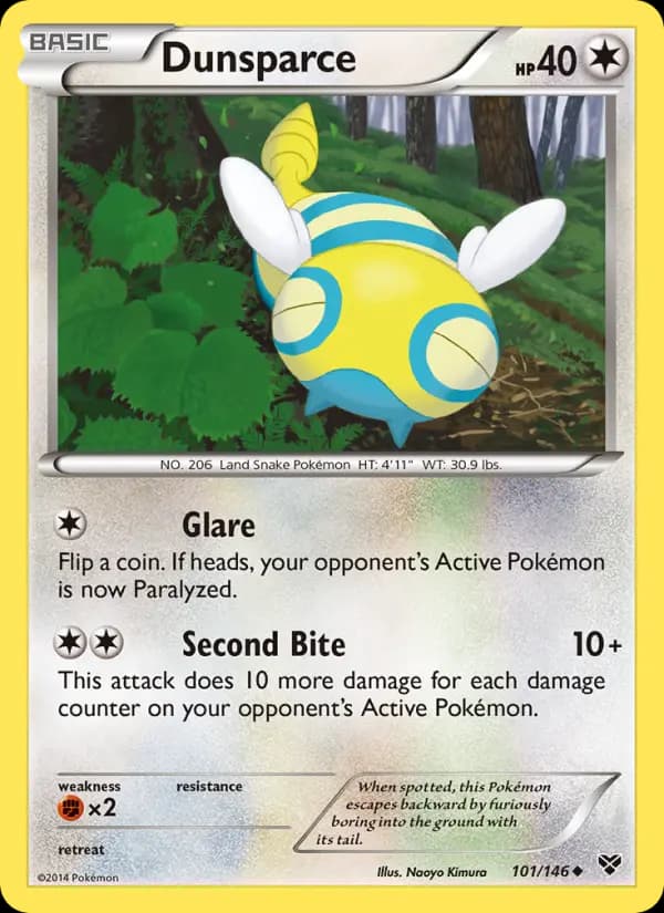 Dunsparce #101 — XY