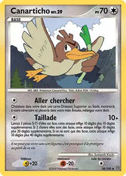 Carte Pokémon Canarticho #38 — Tempête