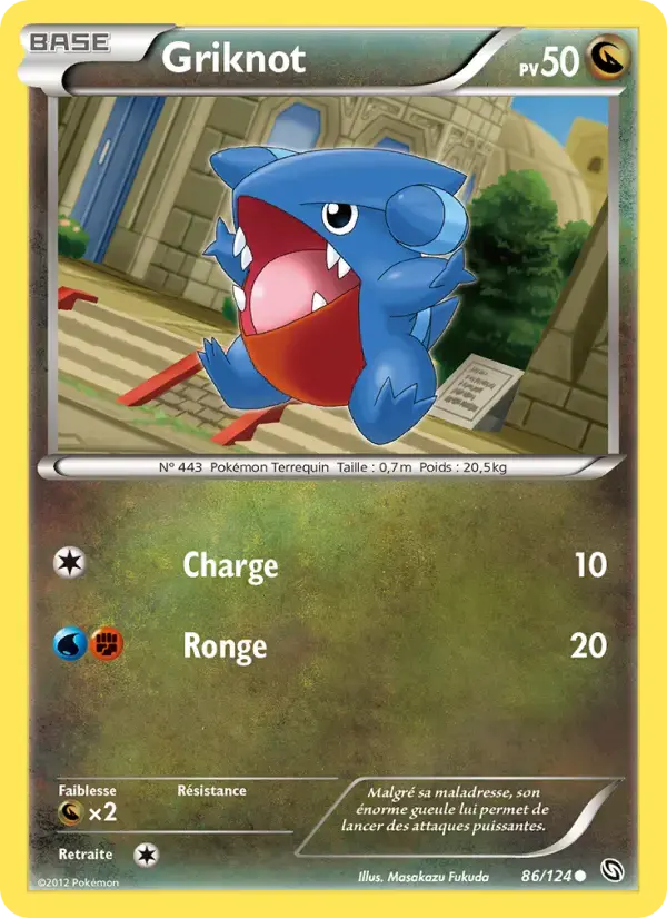 Carte Pokémon Griknot #86 — Dragons Exaltés