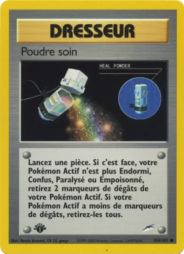 Carte Pokémon Poudre soin #104 — Neo Destiny