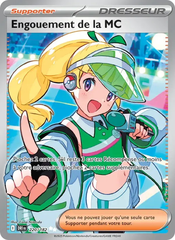 Carte Pokémon Engouement de la MC #220 — Rivalités Destinées