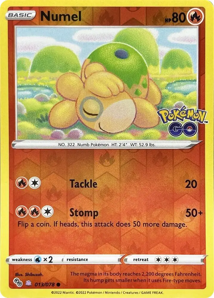 Carte Pokémon Chamallot #013 Métamorph — Pokémon GO