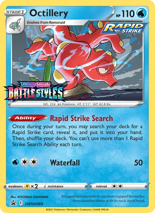 Octillery #SWSH089 — Sword & Shield Promos