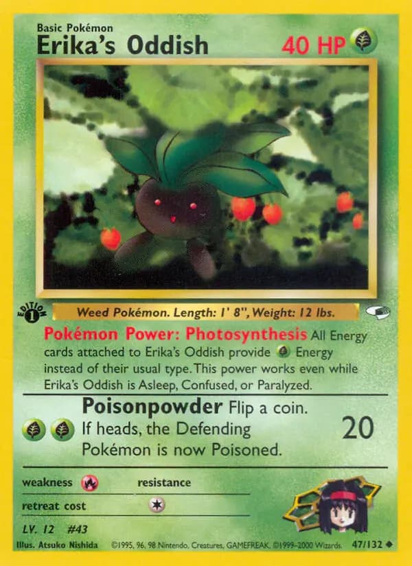 Erika's Oddish #47 — Gym Heroes