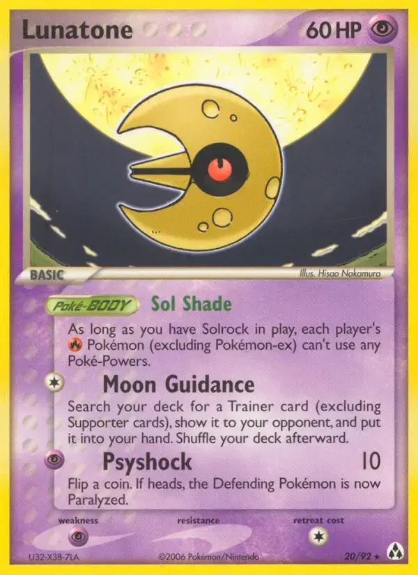 Lunatone #20 — Legend Maker
