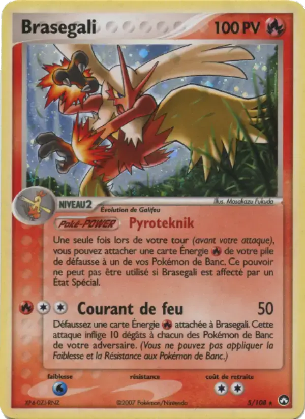 Carte Pokémon Brasegali #5 — Gardiens du Pouvoir