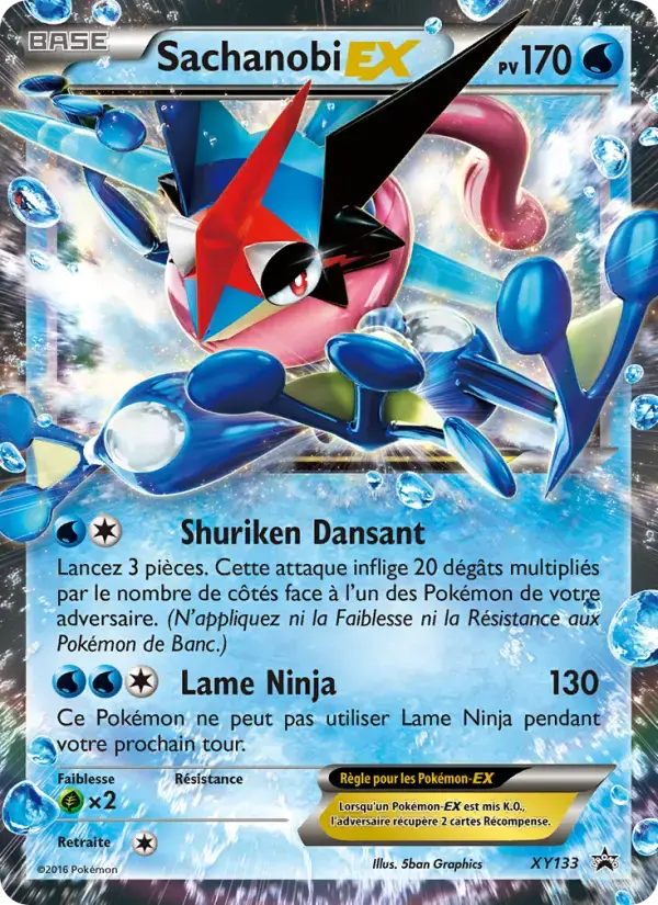 Carte Pokémon Sachanobi EX #XY133 — Promos X&Y