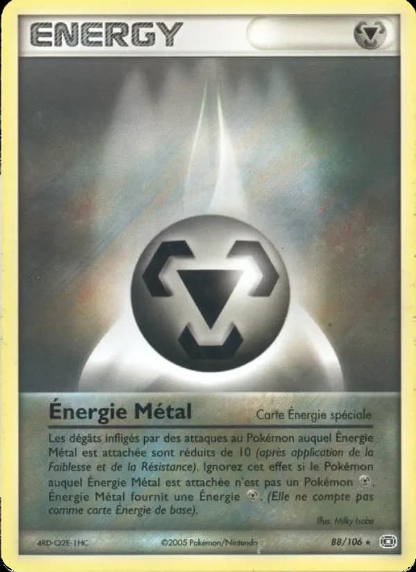 Carte Pokémon Énergie Métal #88 — Émeraude