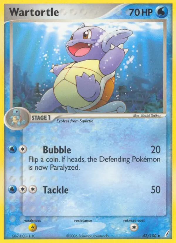 Wartortle #42 — Crystal Guardians