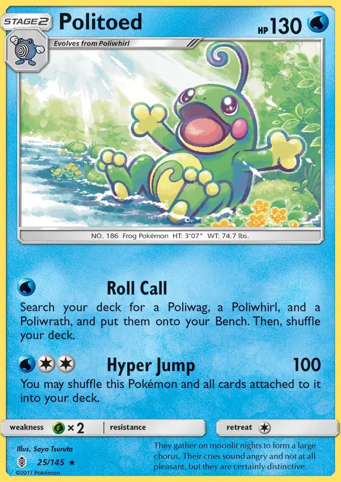 Politoed #25 — Guardians Rising