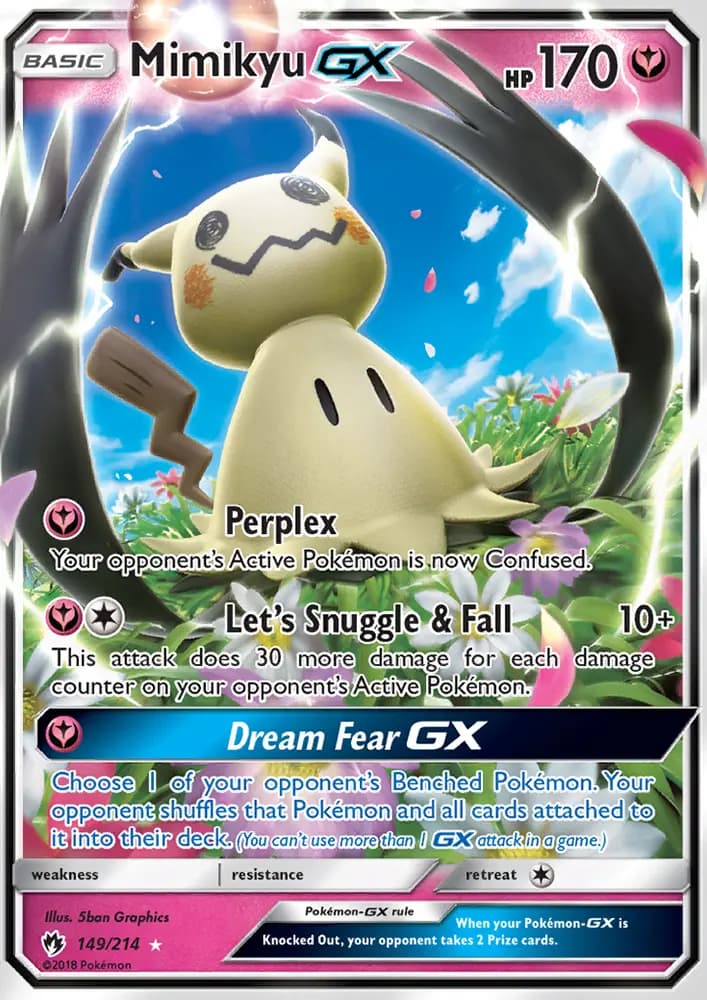 Mimikyu GX #149 — Lost Thunder
