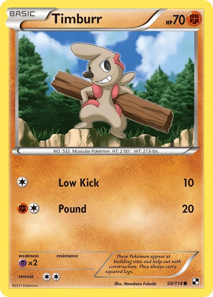 Carte Pokémon Charpenti #8 — 2013 Promo McDonald's