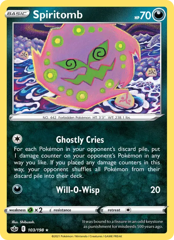 Spiritomb #103 — Chilling Reign