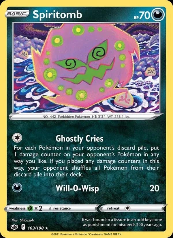 Spiritomb #103 — Chilling Reign
