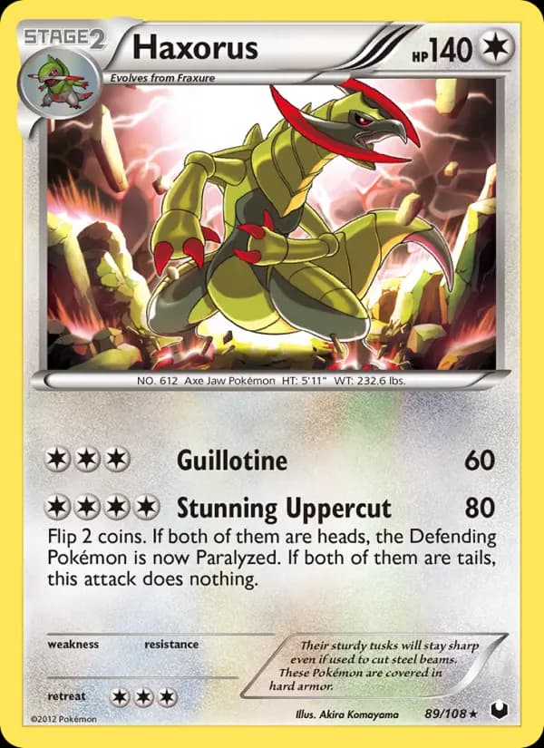Haxorus #89 — Dark Explorers
