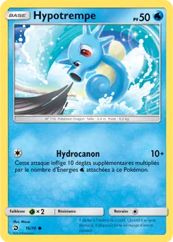 Carte Pokémon Hypotrempe #16 — Majesté des Dragons