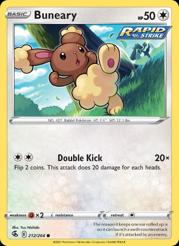 Buneary #212 — Fusion Strike