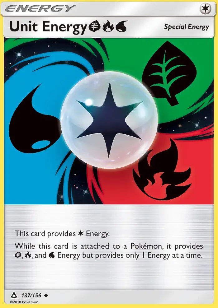 Unit Energy GrassFireWater #137 — Ultra Prism