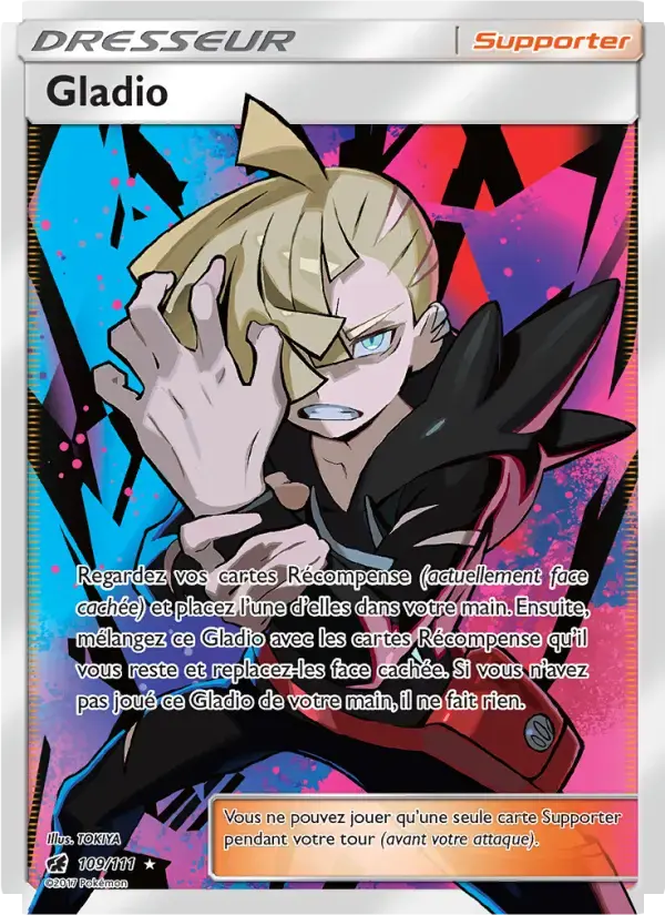 Carte Pokémon Gladio #109 — Invasion Carmin